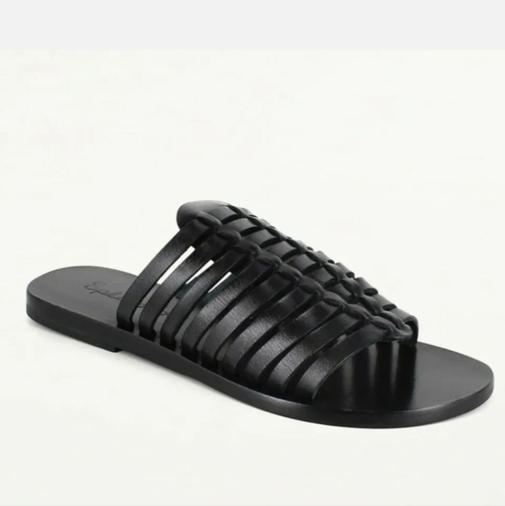 Splendid Tatula Huarache Sandal Black size 36.5